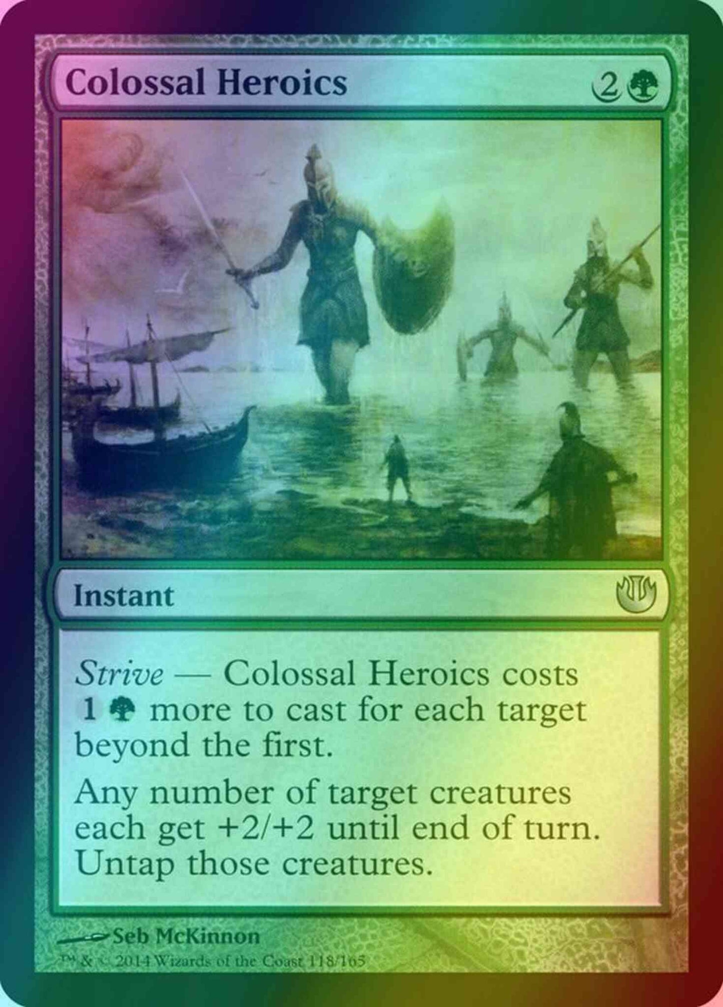 Colossal Heroics [118] [Journey into Nyx] [Foil]