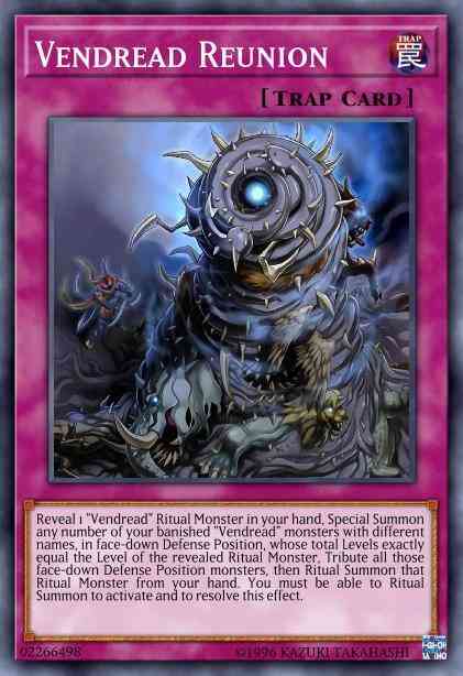 Vendread Reunion - CIBR-EN085 - Rare - 1st Edition