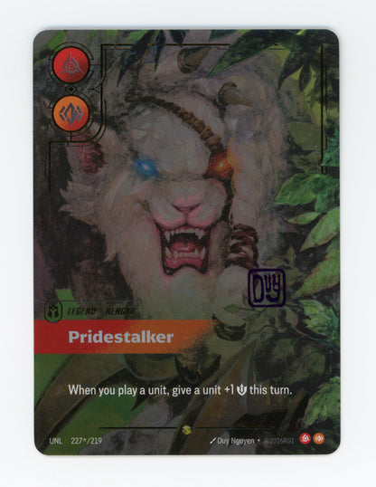 Pridestalker (Rengar) — Signature|Foil — ID 19226