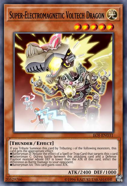 Super-Electromagnetic Voltech Dragon - EOJ-EN031 - Ultimate Rare - Unlimited