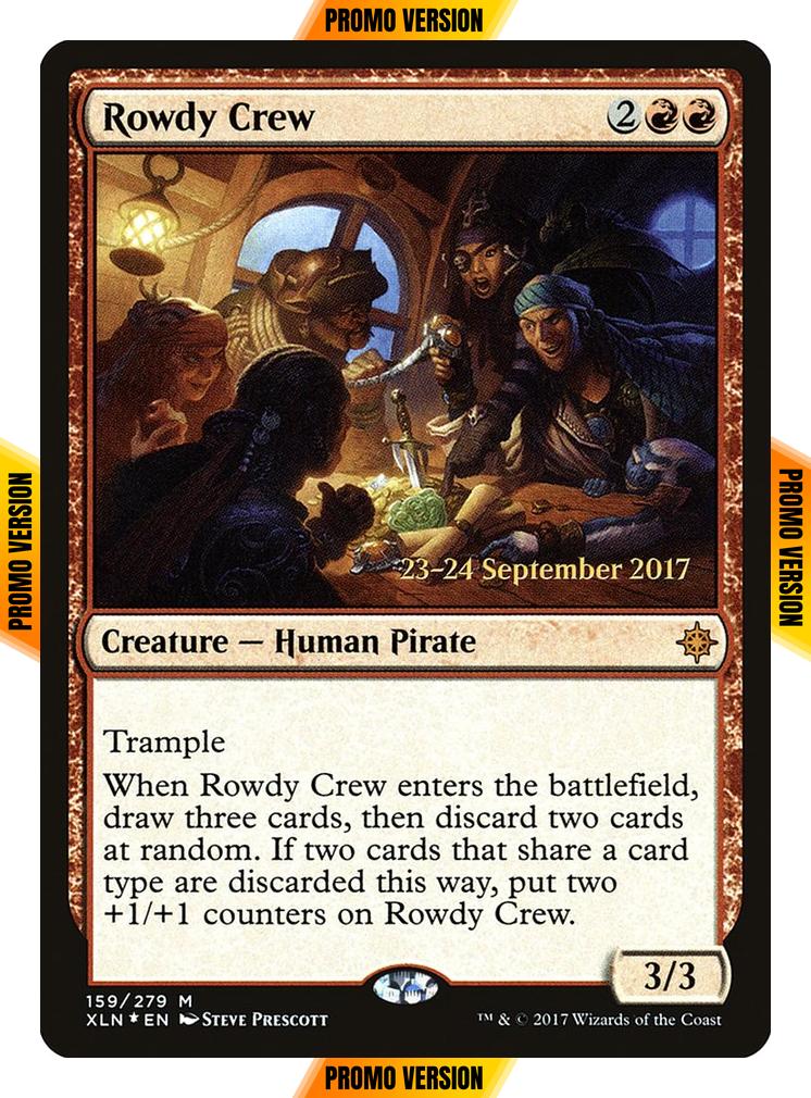 Rowdy Crew [159s] [Ixalan Promos] [Foil]
