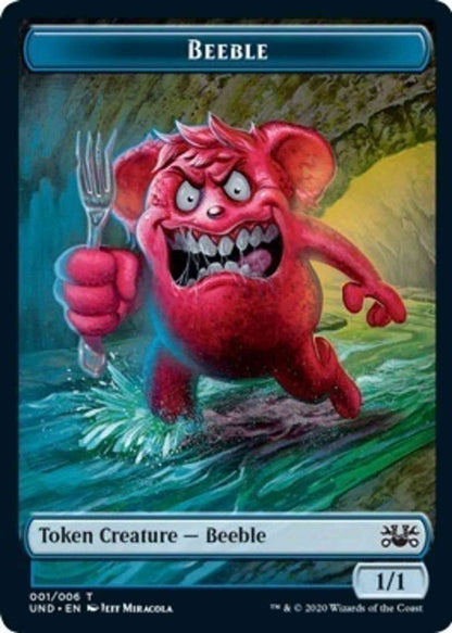Beeble Token (01) // Dragon Token (04) [Unsanctioned Tokens] [Non-Foil]