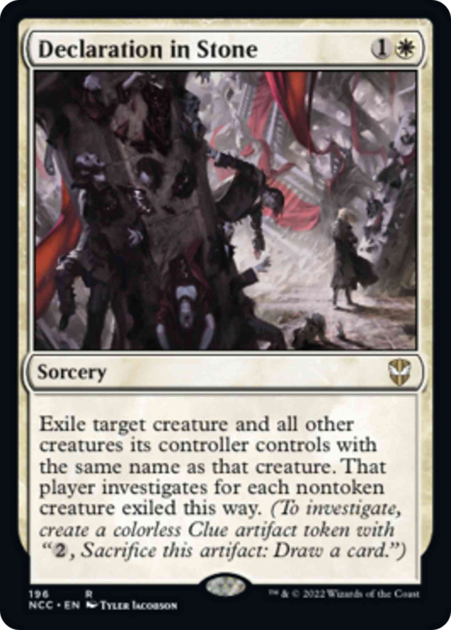 Declaration in Stone [196] [Streets of New Capenna: Commander] [Non-Foil]