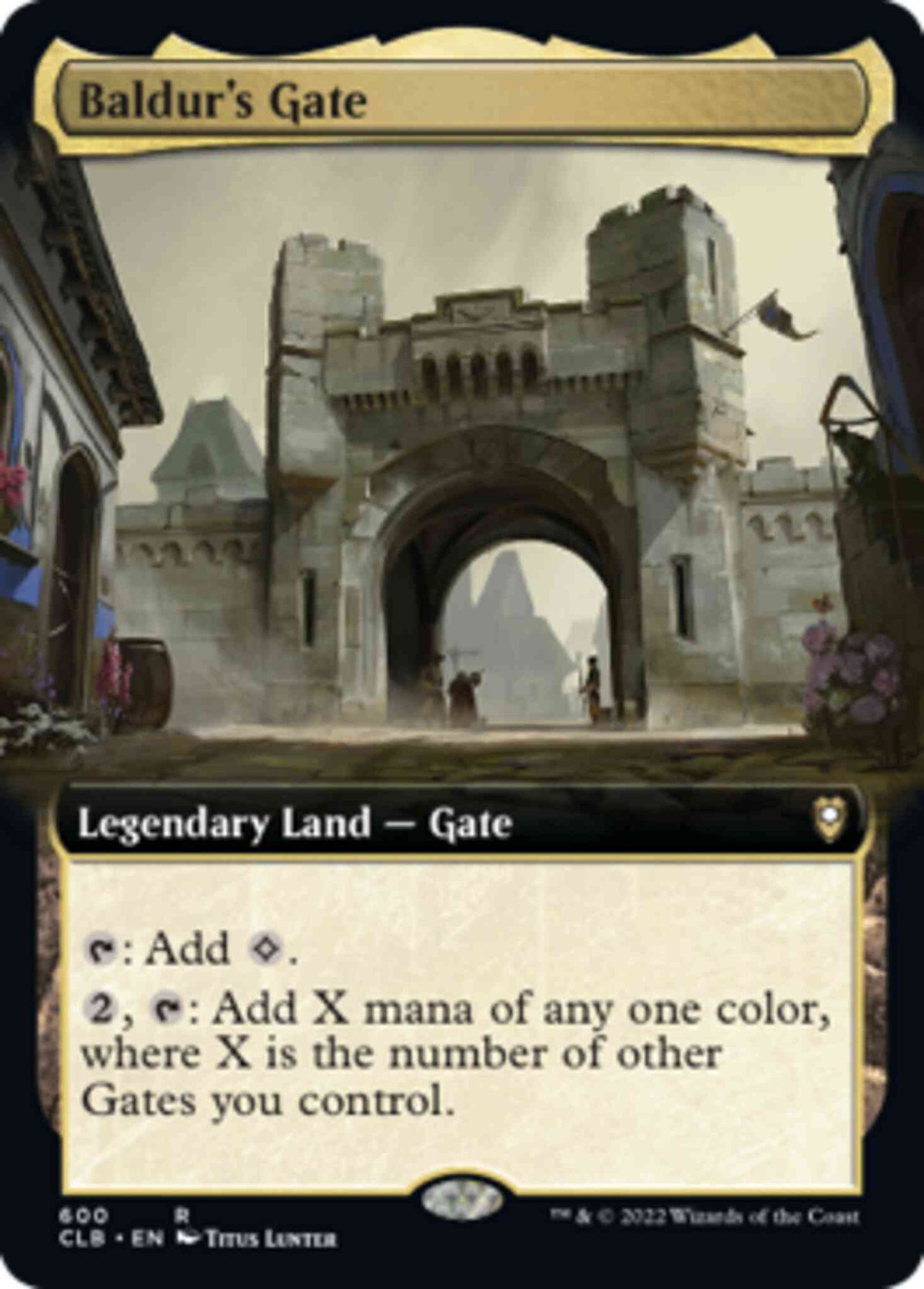 Baldur's Gate [600] [Extended Art] [Commander Legends: Battle for Baldur's Gate] [Non-Foil]