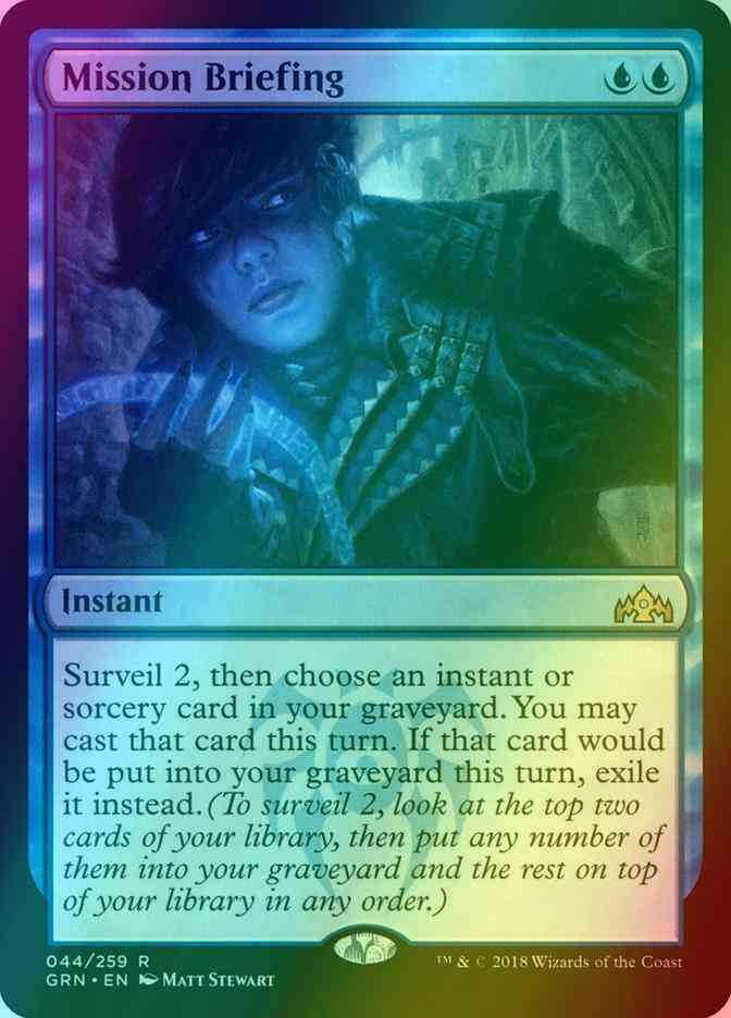Mission Briefing [44] [Guilds of Ravnica] [Foil]