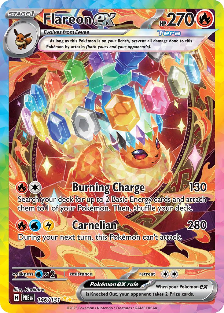 Flareon ex - 146/131 - Special Illustration Rare [sv085-146] [Ultra]