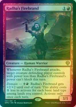 Radha's Firebrand [141] [Dominaria United] [Foil]