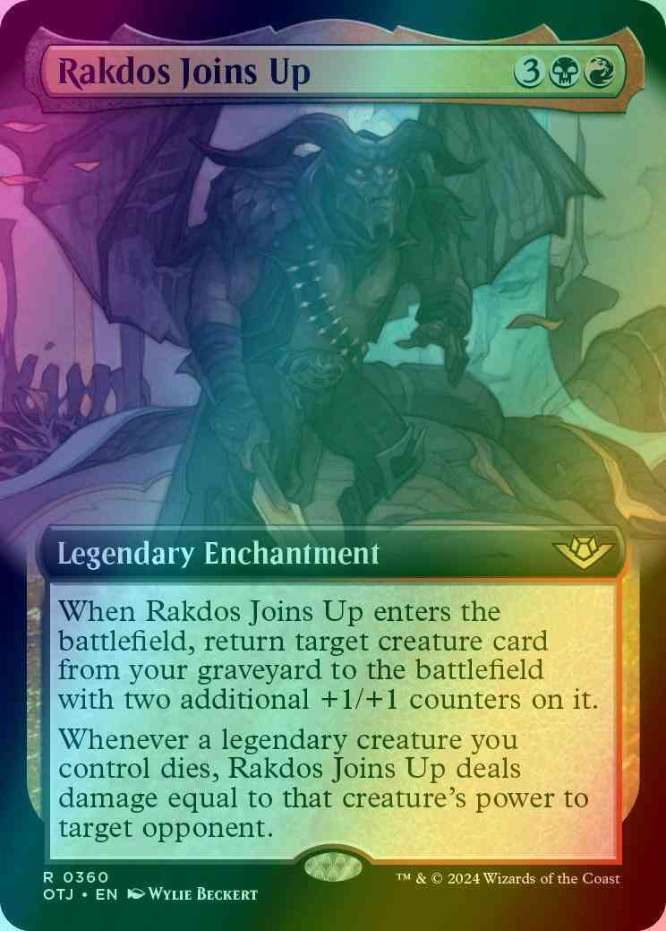 Rakdos Joins Up [360] [Extended Art] [Outlaws of Thunder Junction] [Foil]