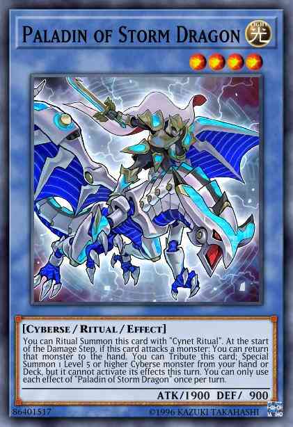 Paladin of Storm Dragon - MP19-EN096 - Common - 1st Edition