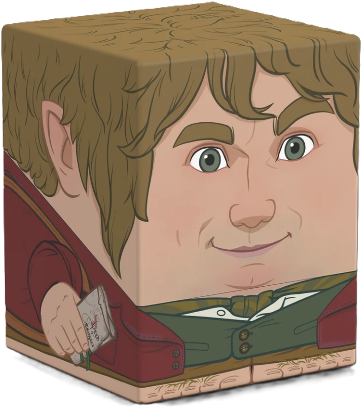 Ultimate Guard MTG Squaroes Deck Box - 100 - The Hobbit - Bilbo Baggins