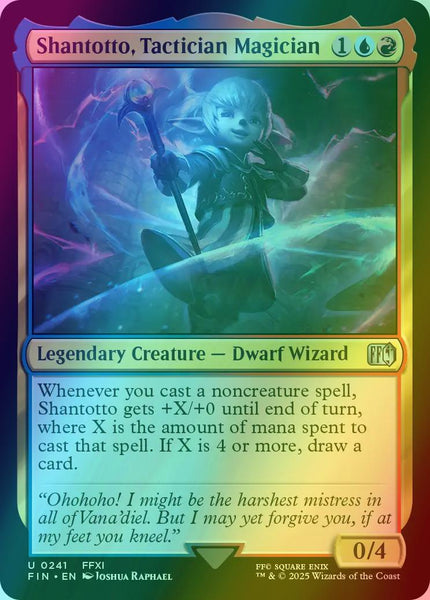 shantotto final fantasy mtg Shantotto, Tactician Magician [241] [FINAL FANTASY] [Foil] – Face to Face Games oos-date: 08-30-26 where X is the 