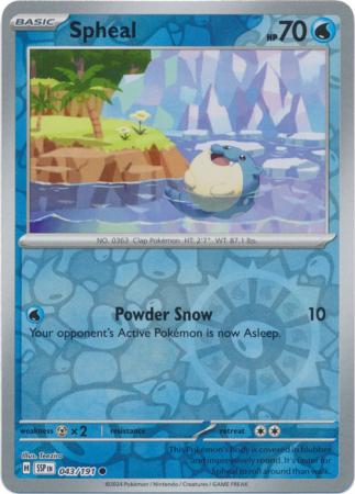 Spheal - 043/191 - Common [sv08-043] [Reverse Holo]