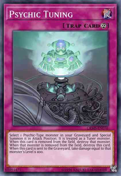 Psychic Tuning - CRMS-EN076 - Rare - 1st Edition