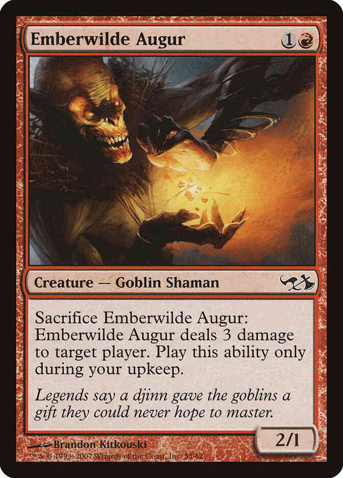 Emberwilde Augur [35] [Duel Decks: Elves vs. Goblins] [Non-Foil]