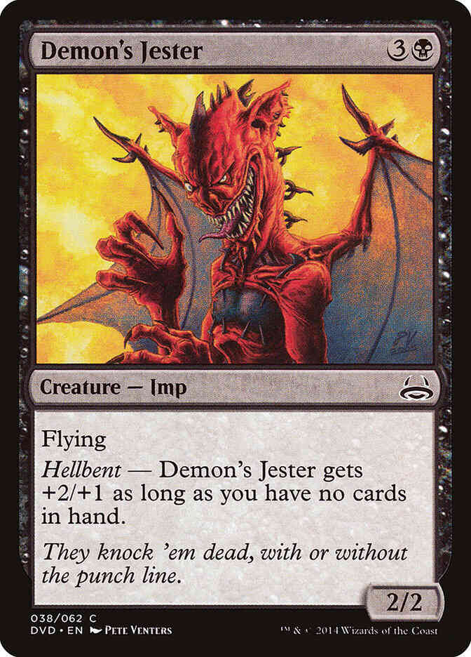 Demon's Jester [38] [Duel Decks Anthology: Divine vs. Demonic] [Non-Foil]
