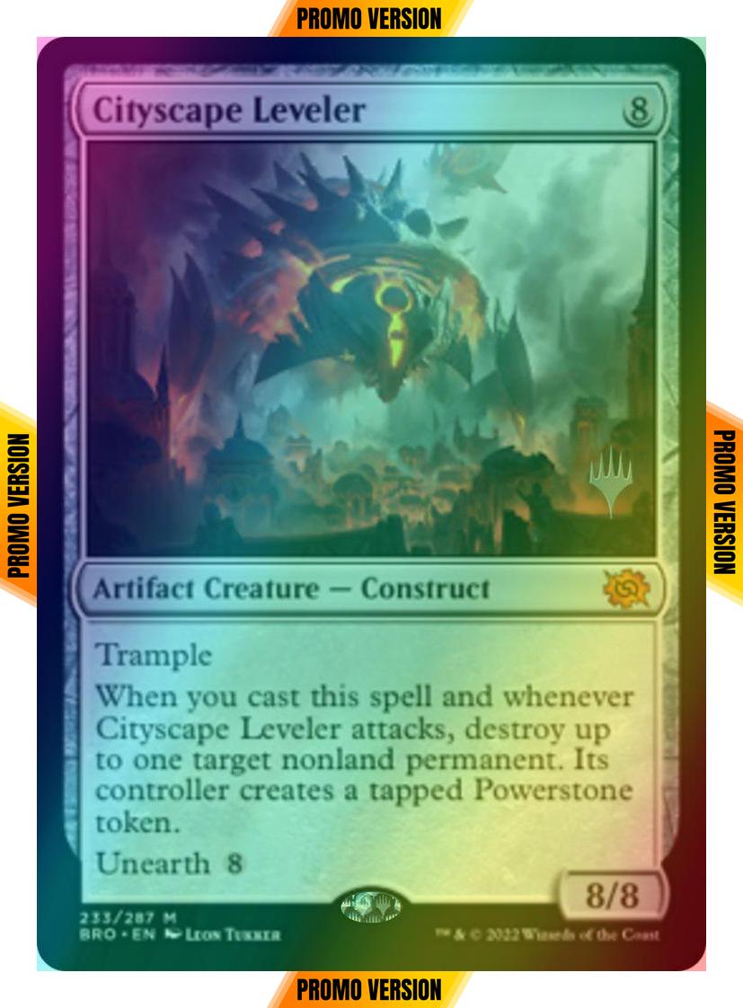 Cityscape Leveler [233p] [Promo Pack] [The Brothers' War: Promos] [Foil]
