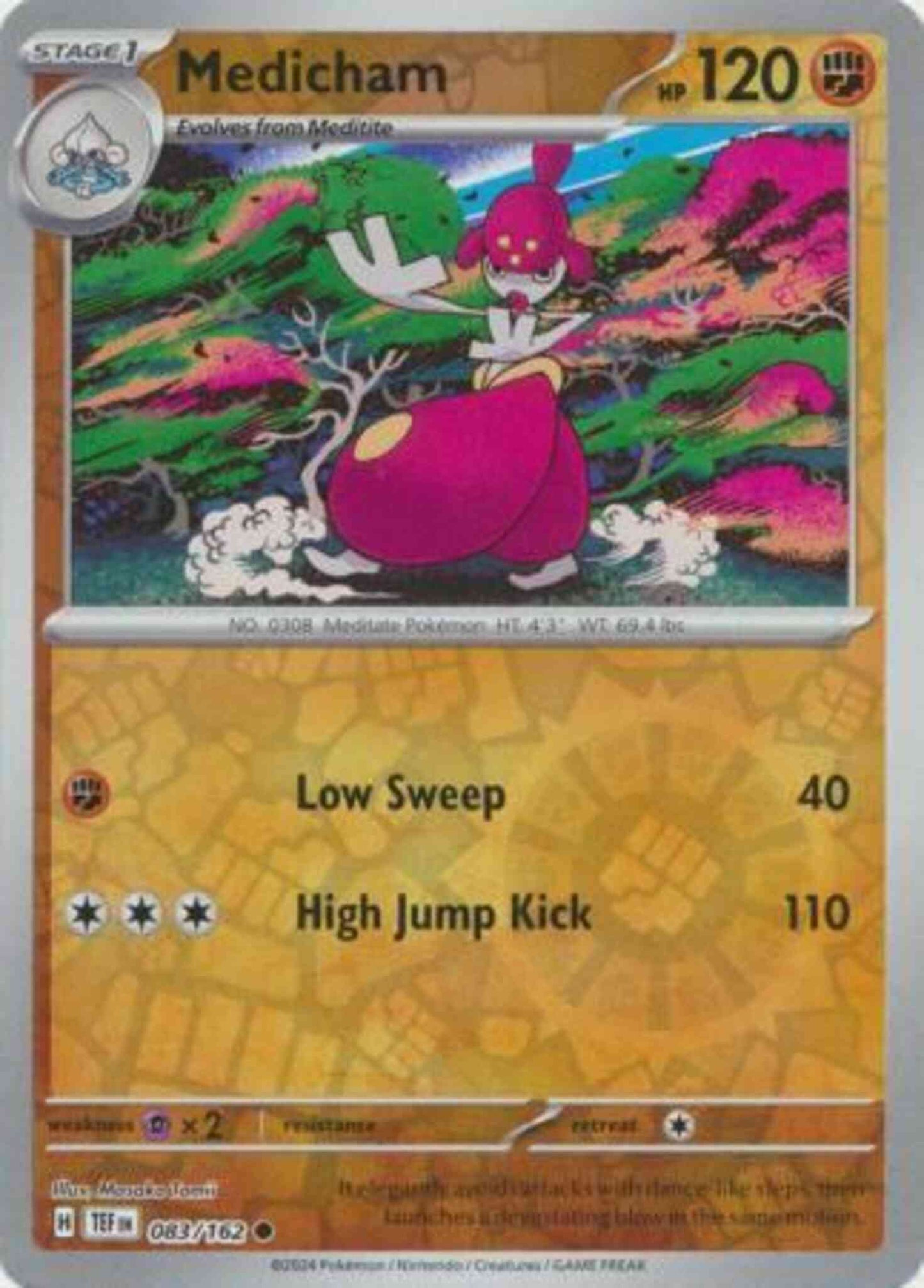 Medicham - 083/162 - Common [sv05-083] [Reverse Holo]