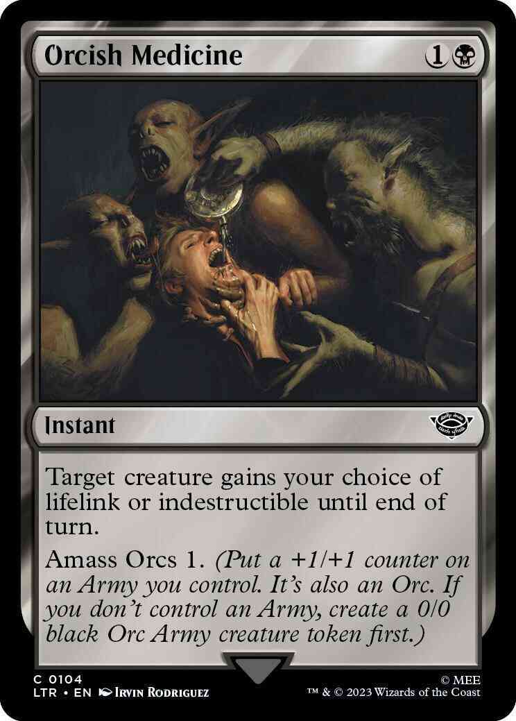 Orcish Medicine [104] [The Lord of the Rings: Tales of Middle-earth] [Non-Foil]