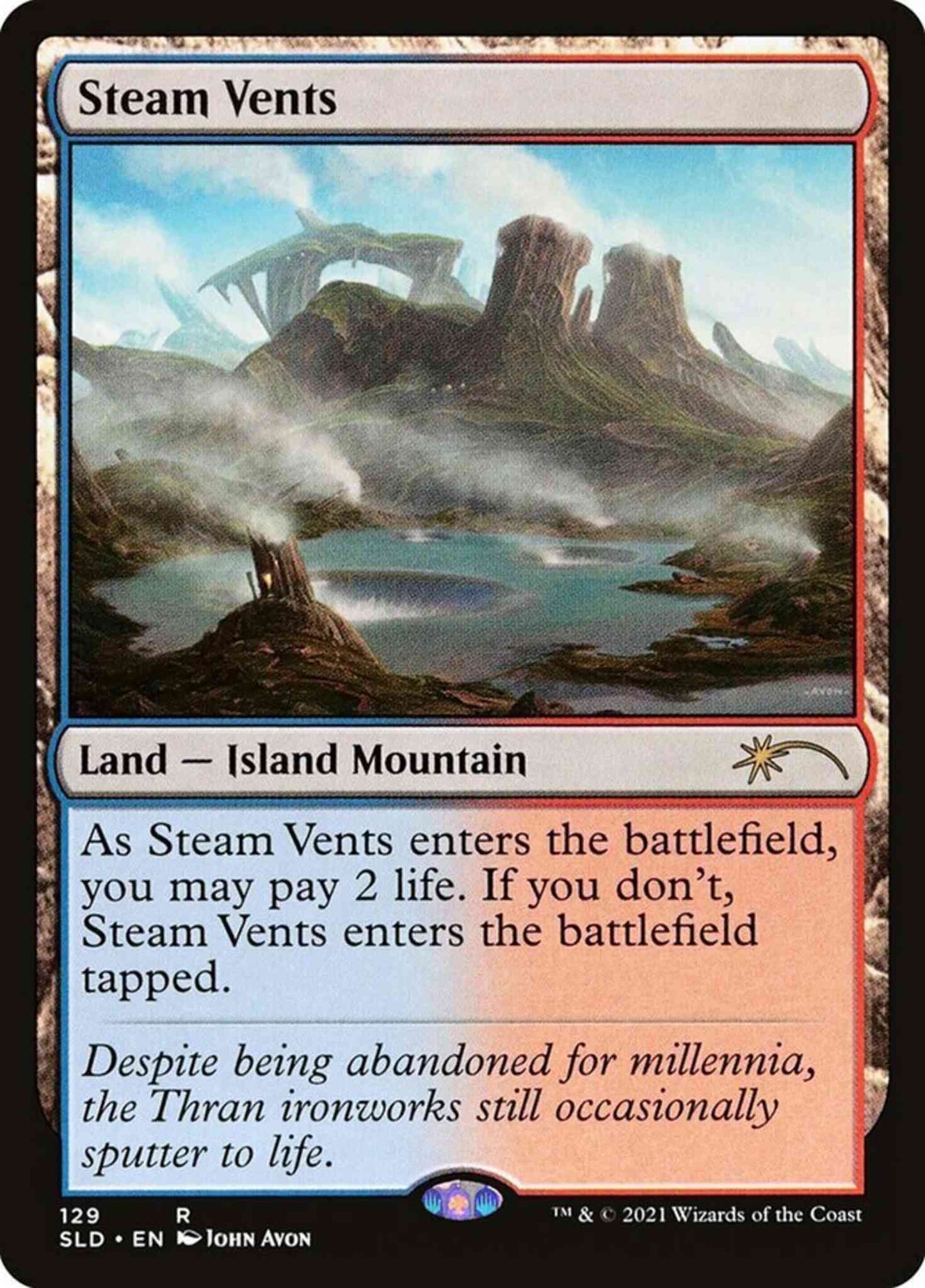 Steam Vents [0129] [Culture Shocks] [Secret Lair Drop] [Non-Foil]