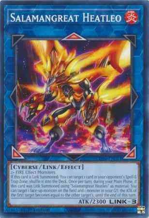 Salamangreat Heatleo - LD10-EN011 - Common - 1st Edition