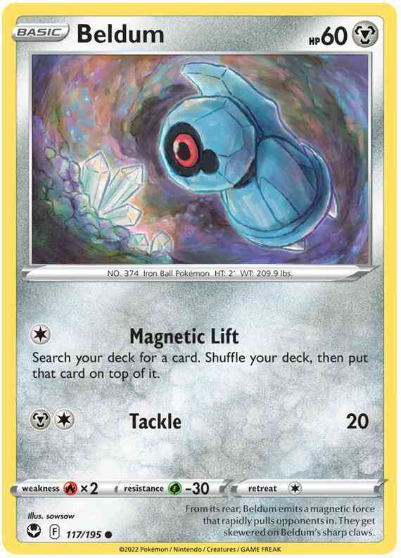 Beldum - 117/195 - Common [swsh12-117] [Non-Holo]