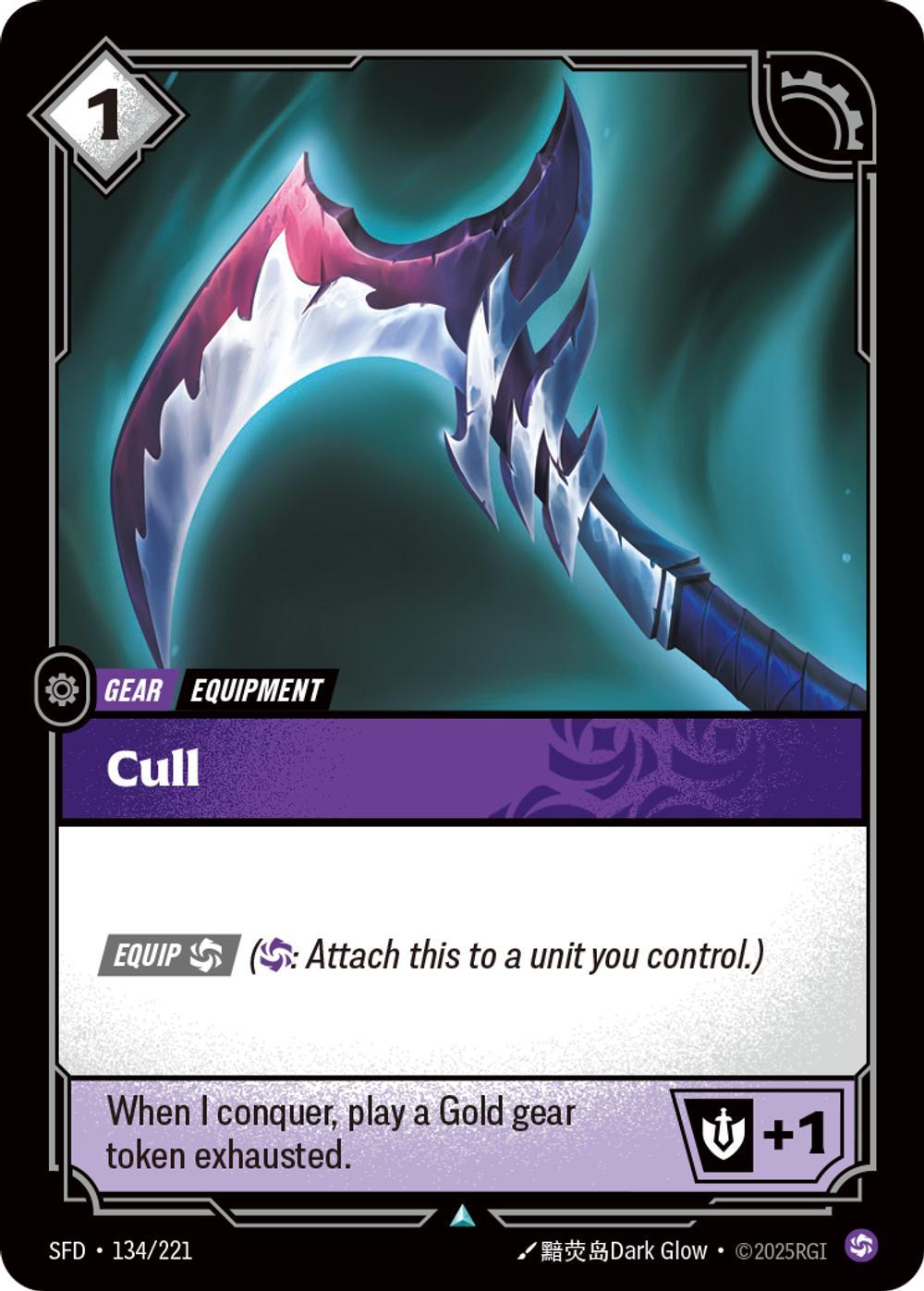 Cull - 134/221 [Spiritforged] [Non-Foil]