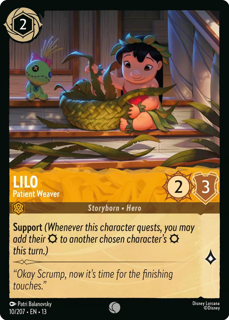 Lilo - Patient Weaver - 10/204 [Attack of the Vine!] [Non-Foil]
