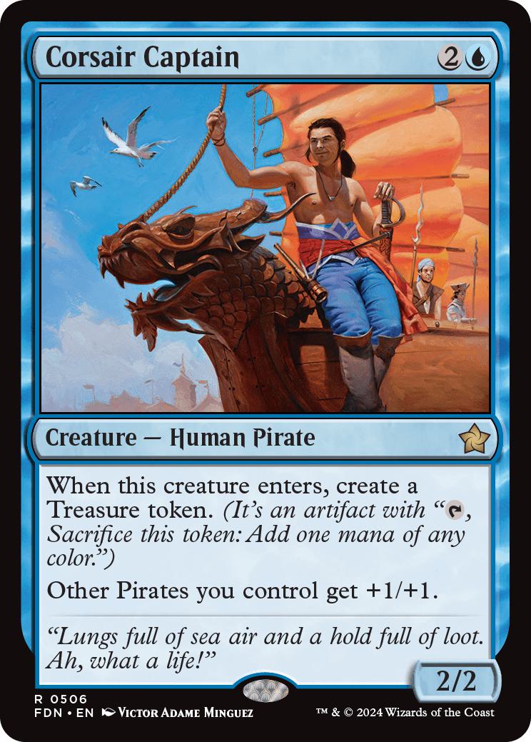 Corsair Captain [506] [Foundations] [Non-Foil]