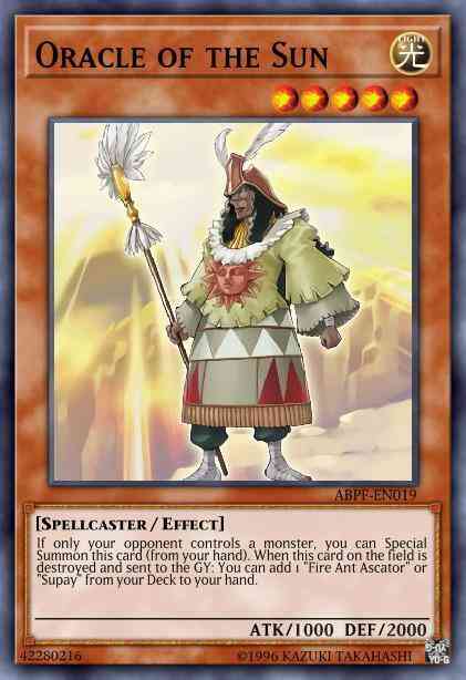 Oracle of the Sun - BP02-EN087 - Mosaic Rare - Unlimited