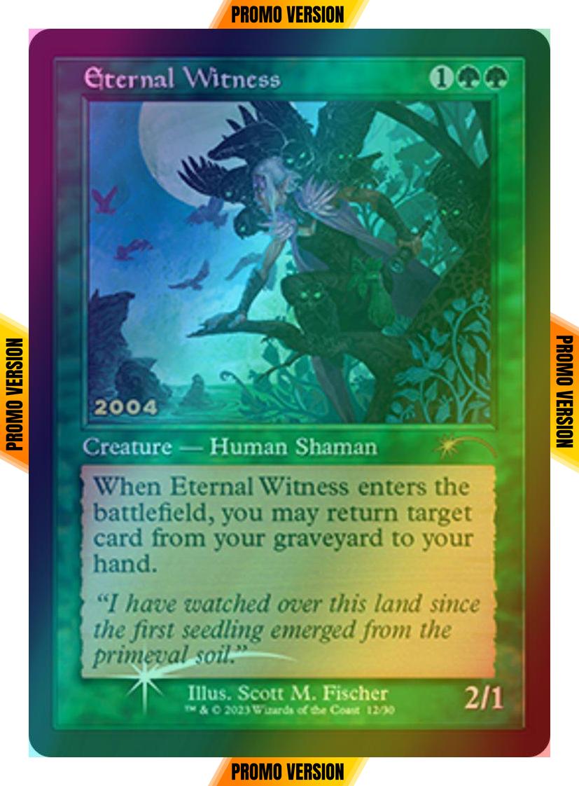 Eternal Witness [12] [Retro Frame] [30th Anniversary Promos] [Foil]