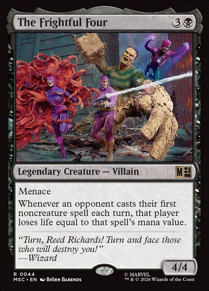 The Frightful Four [44] [Marvel Super Heroes: Commander] [Non-Foil]