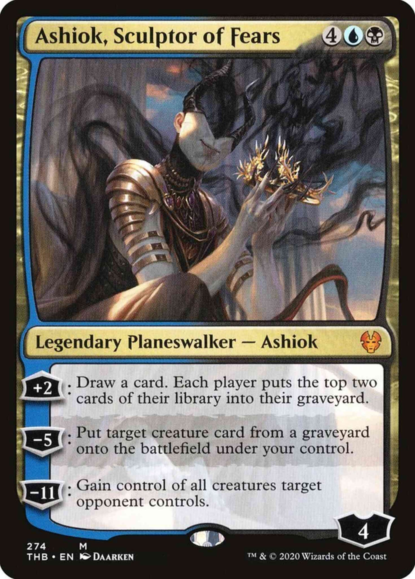 Ashiok, Sculptor of Fears [274] [Theros Beyond Death] [Non-Foil]