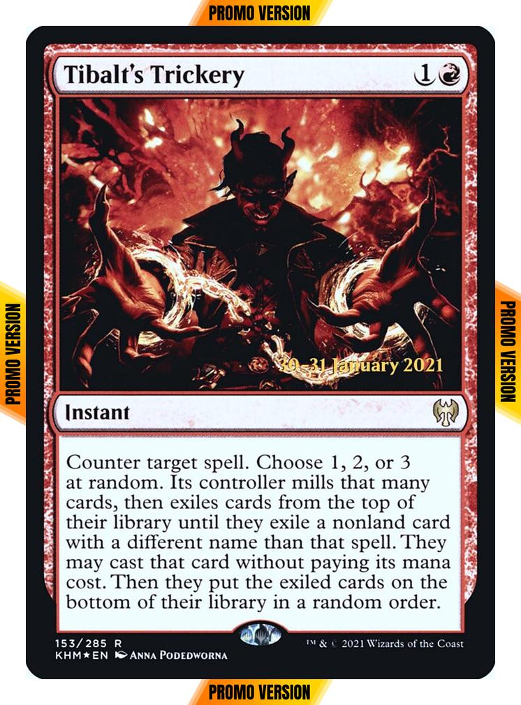 Tibalt's Trickery [Prerelease] [153s] [Kaldheim Promos] [Foil]
