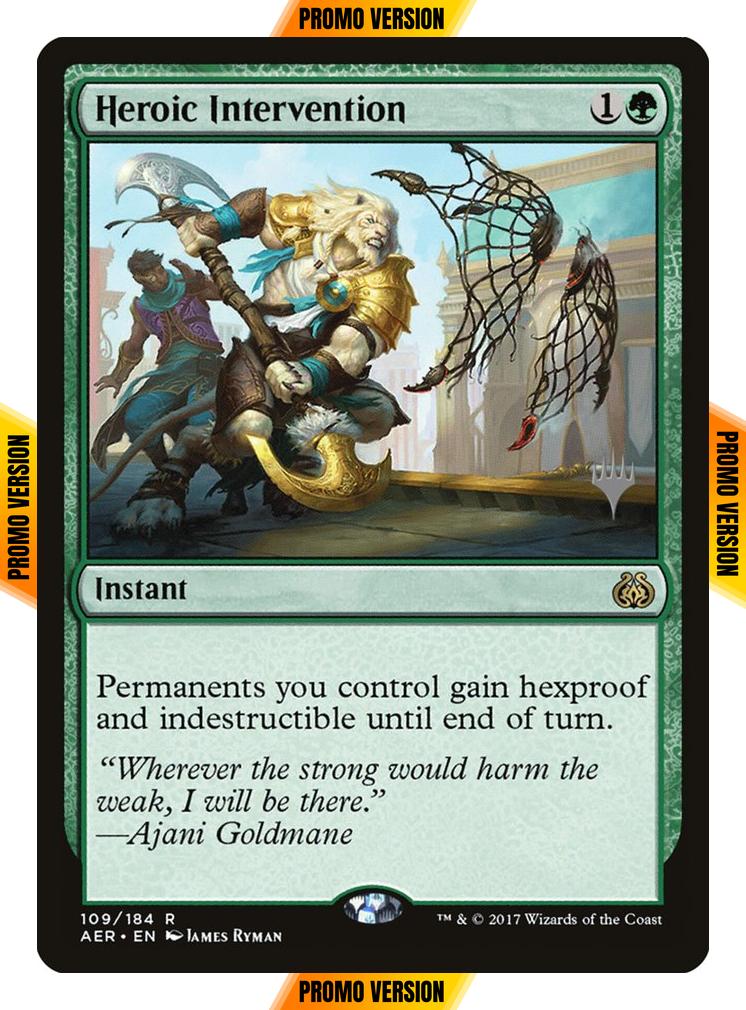 Heroic Intervention [109p] [Promo Pack] [Aether Revolt Promos] [Foil]