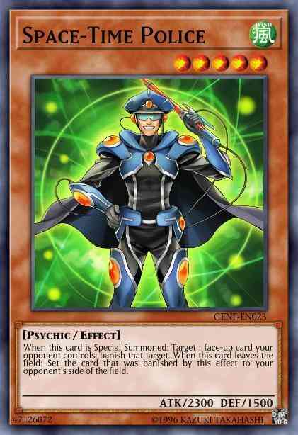 Space-Time Police - GENF-EN023 - Ultimate Rare - 1st Edition