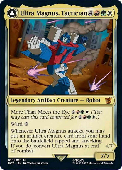 Ultra Magnus, Tactician // Ultra Magnus, Armored Carrier [15] [Universes Beyond: Transformers] [Non-Foil]
