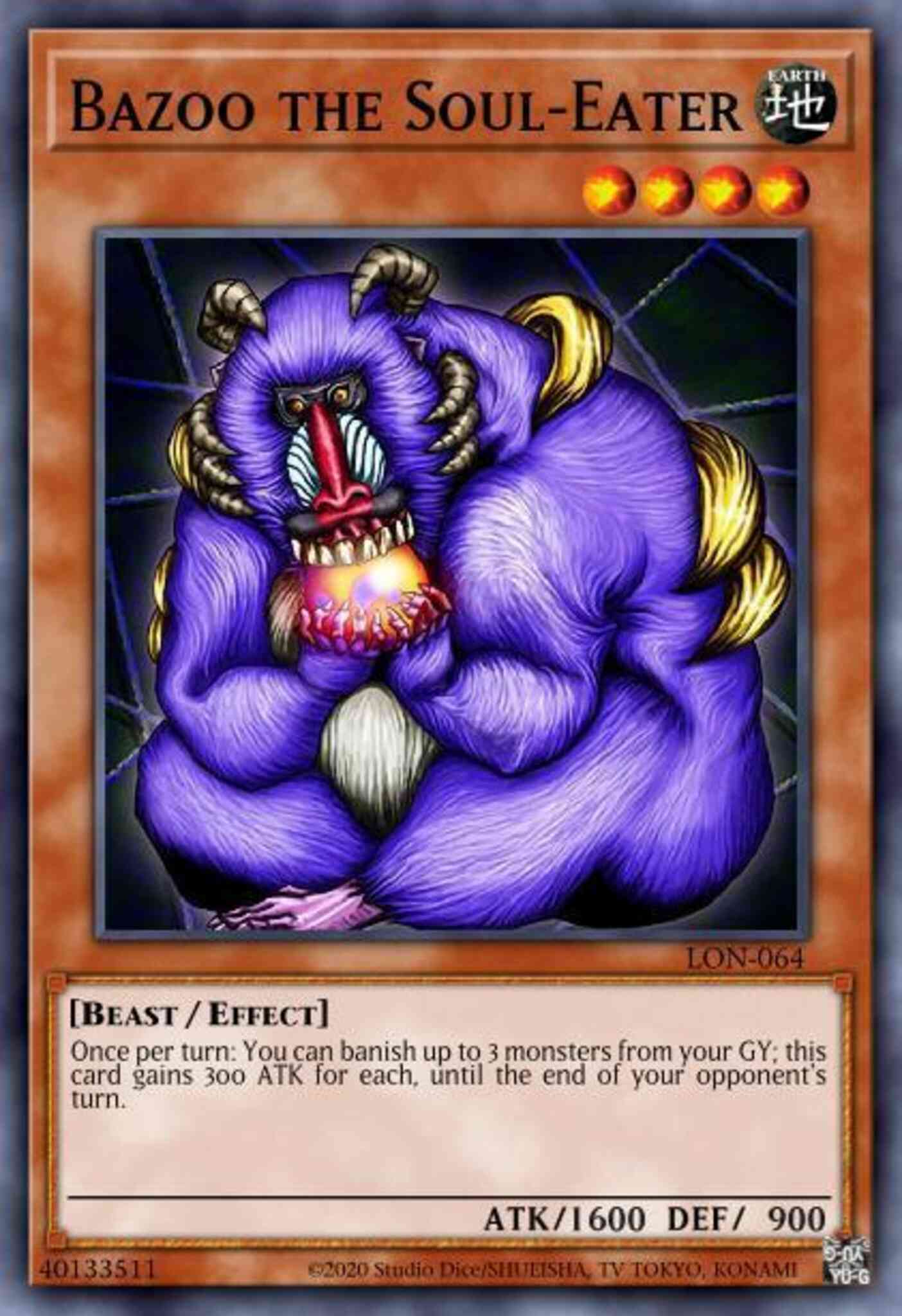 Bazoo the Soul-Eater - SDDE-EN008 - Common - Unlimited