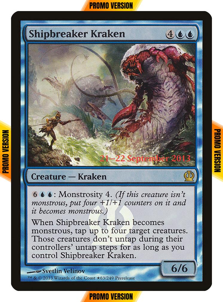 Shipbreaker Kraken [63] [Theros Promos] [Foil]