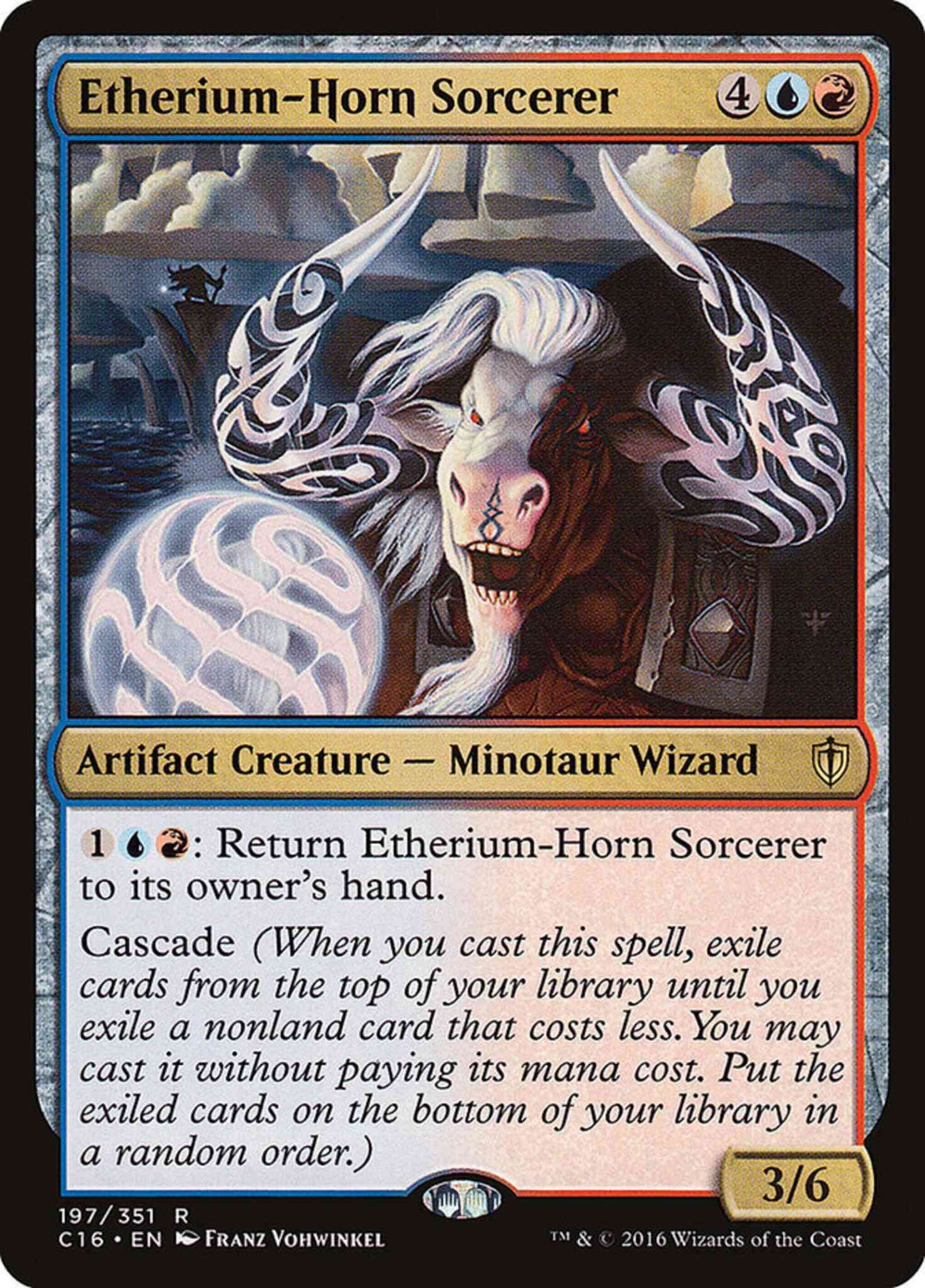 Etherium-Horn Sorcerer [197] [Commander 2016] [Non-Foil]