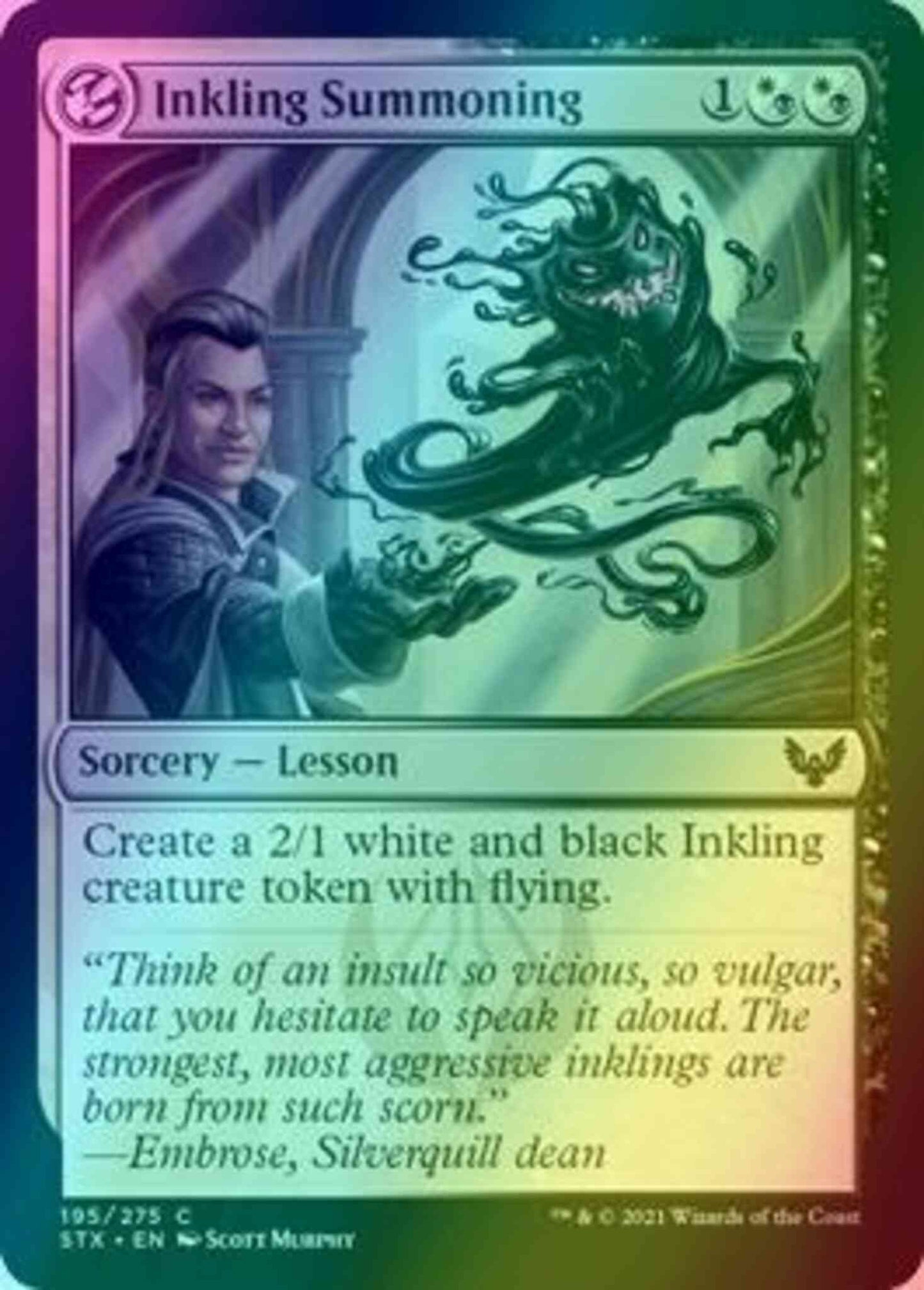 Inkling Summoning [195] [Strixhaven: School of Mages] [Foil]