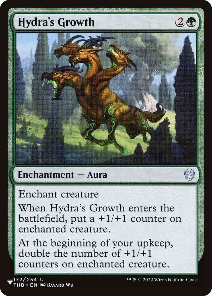 Hydra's Growth [THB-172] [The List] [Non-Foil]