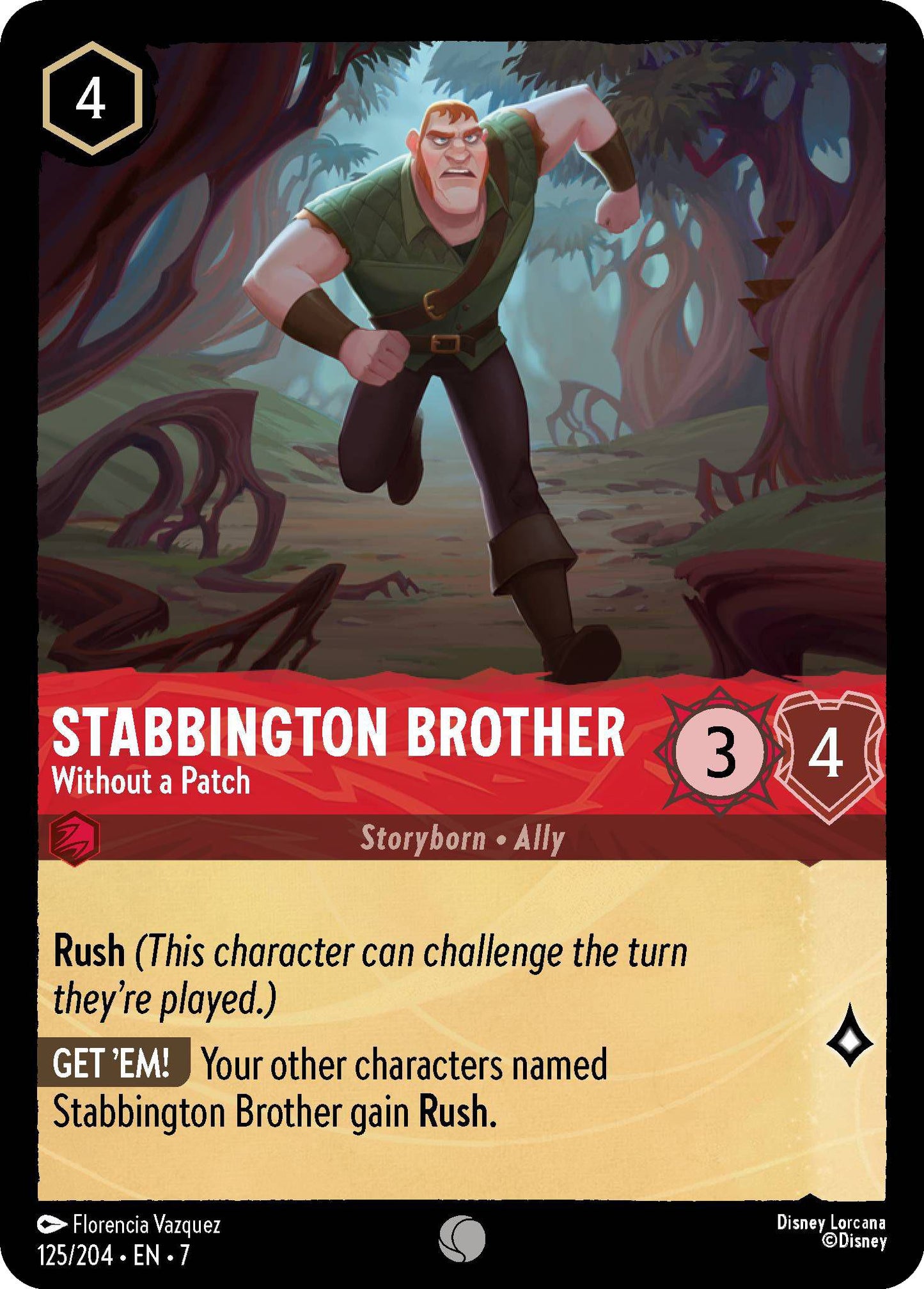 Stabbington Brother - Without a Patch - 125/204 [Archazia's Island] [Non-Foil]