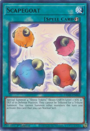 Scapegoat - TAMA-EN043 - Rare - 1st Edition
