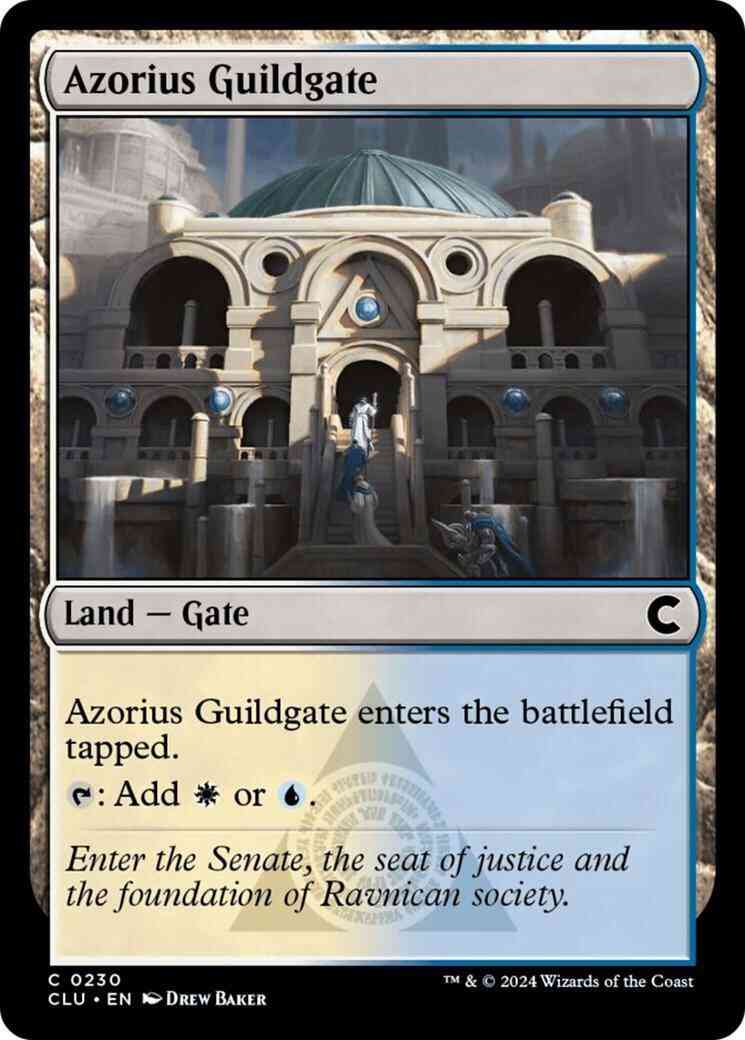 Azorius Guildgate [230] [Ravnica: Clue Edition] [Non-Foil]