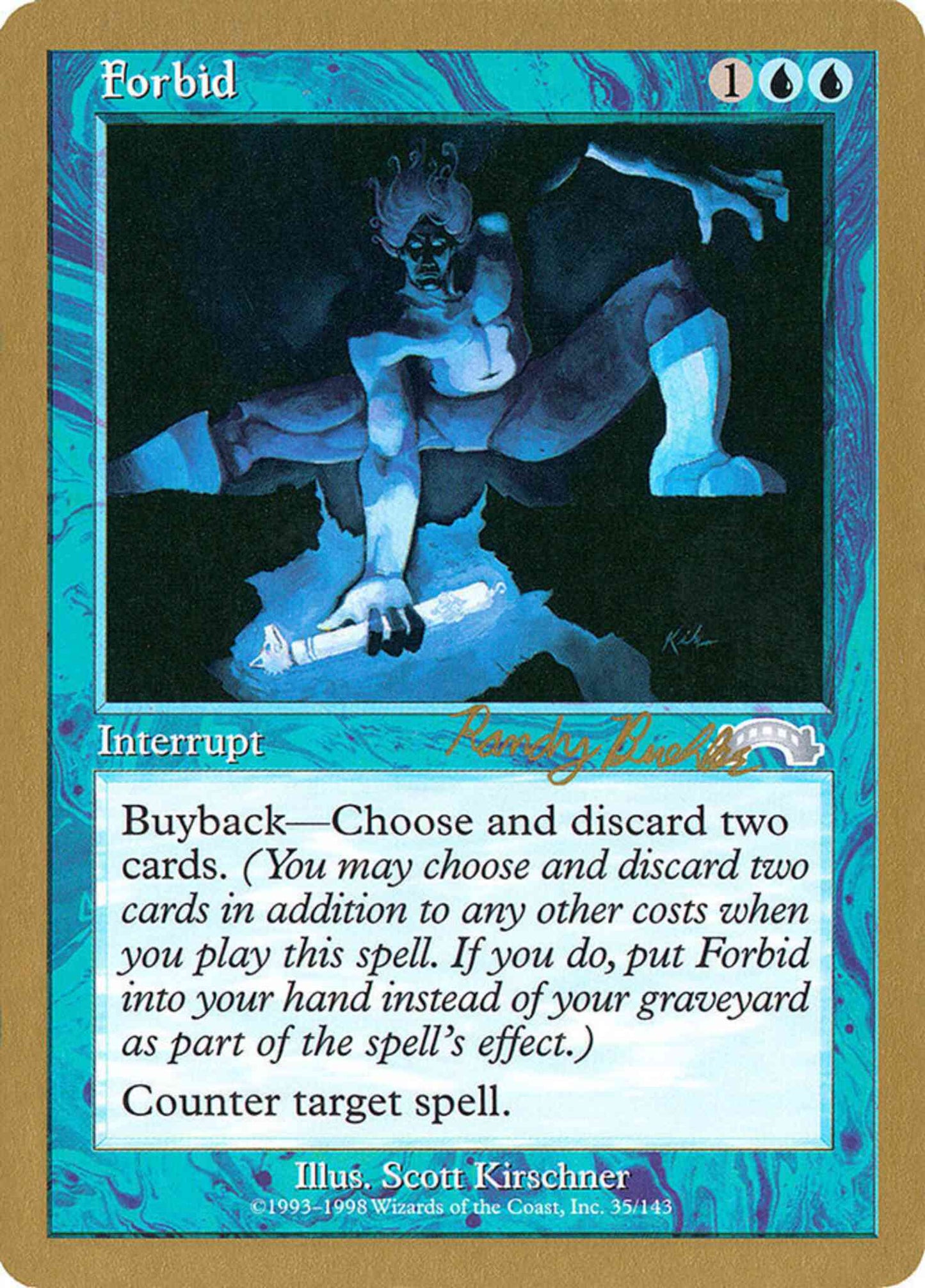 Forbid [rb35] [World Championship Decks 1998] [Non-Foil]