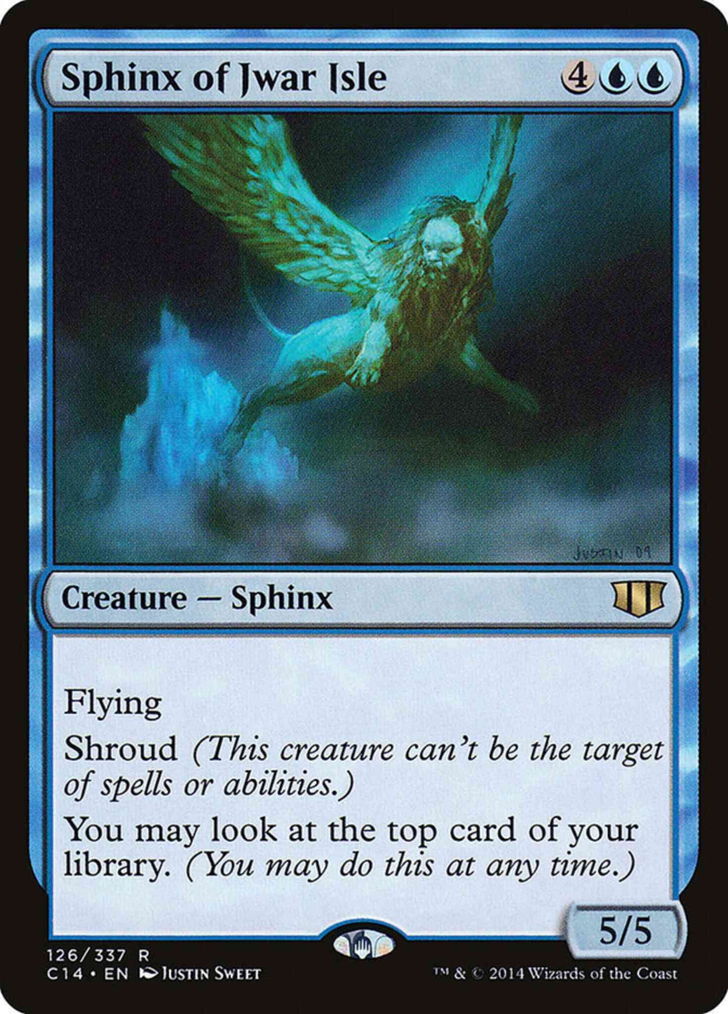 Sphinx of Jwar Isle [126] [Commander 2014] [Non-Foil]