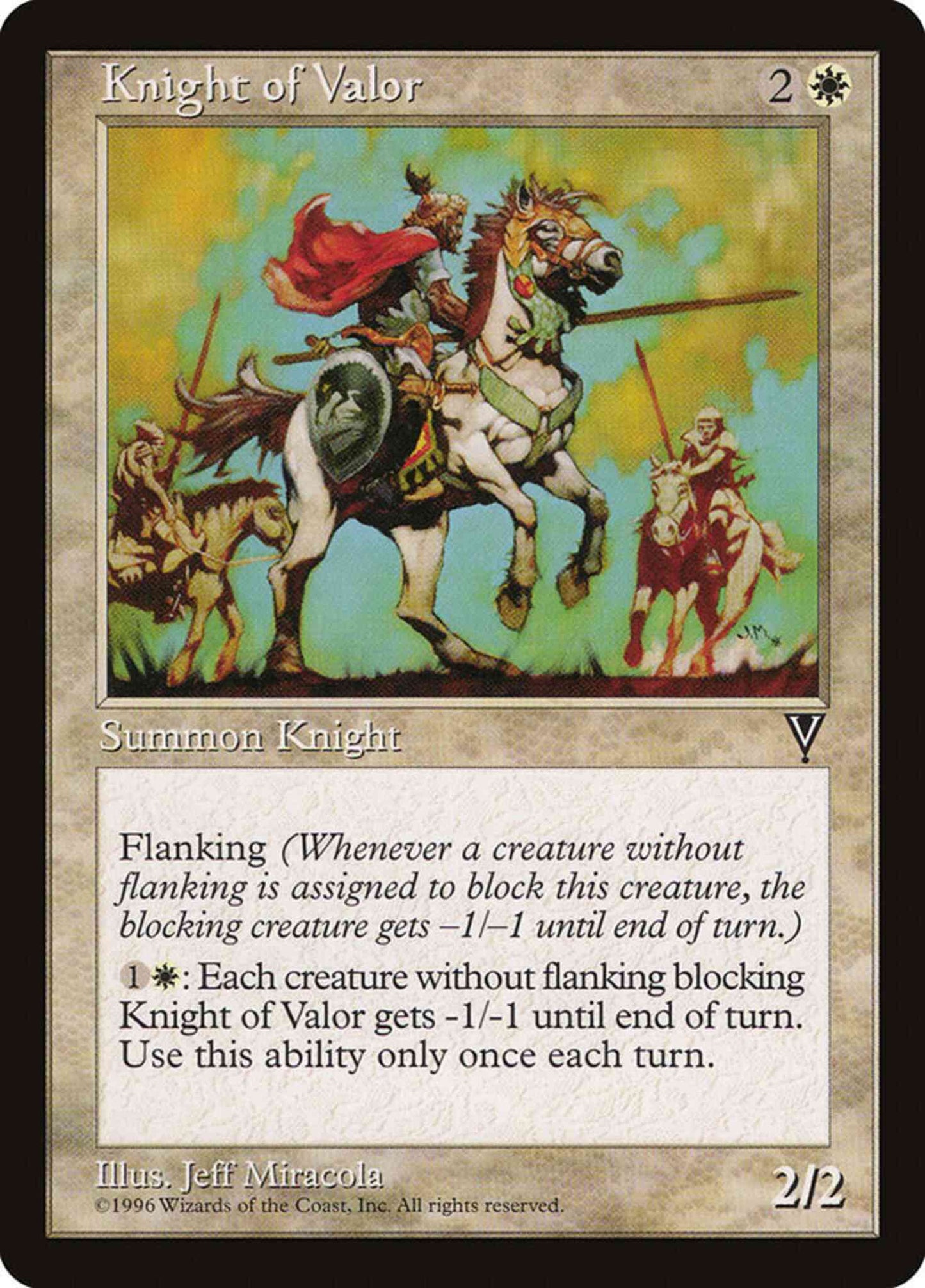 Knight of Valor [11] [Visions] [Non-Foil]