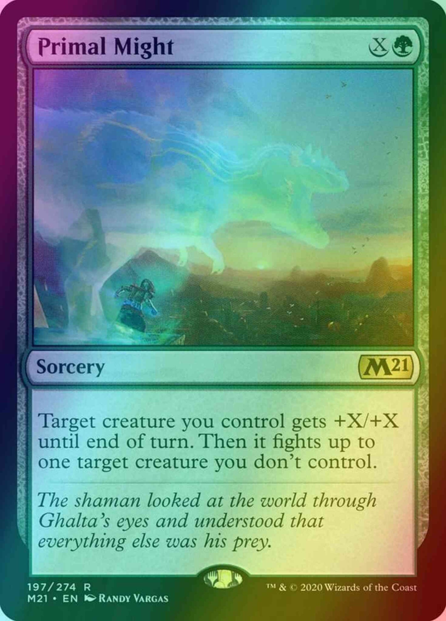 Primal Might [197] [Core Set 2021] [Foil]