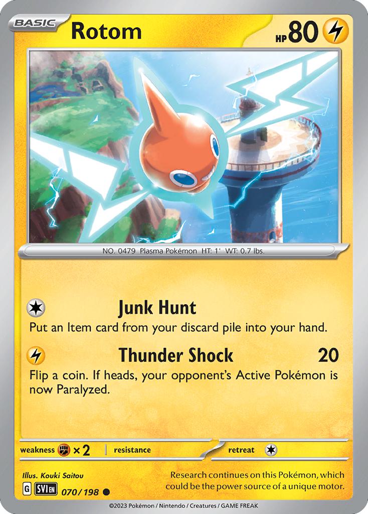 Rotom - 070/198 - Common [sv01-070] [Non-Holo]