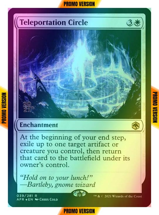 Teleportation Circle [Prerelease] [39s] [Adventures in the Forgotten Realms Promos] [Foil]